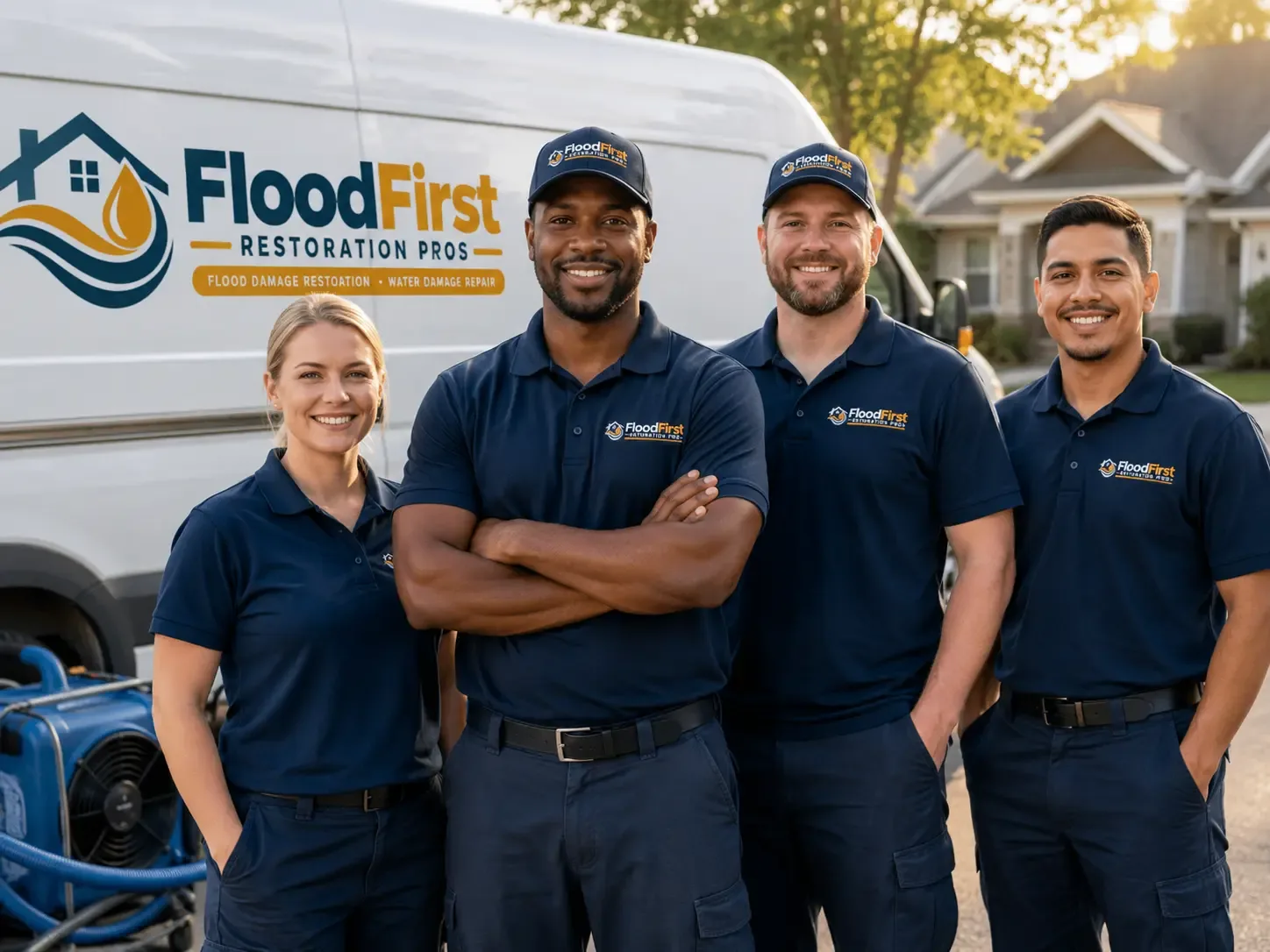 Flood Damage Restoration company in Disputanta, VA